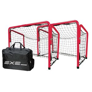 Pair of foldable goals 60cm x90cm with bag